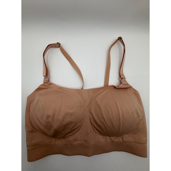 Soma Other - Soma Enbliss Luxe Nursing Bralette Women Medium Tan Adjustable Wireless Bra